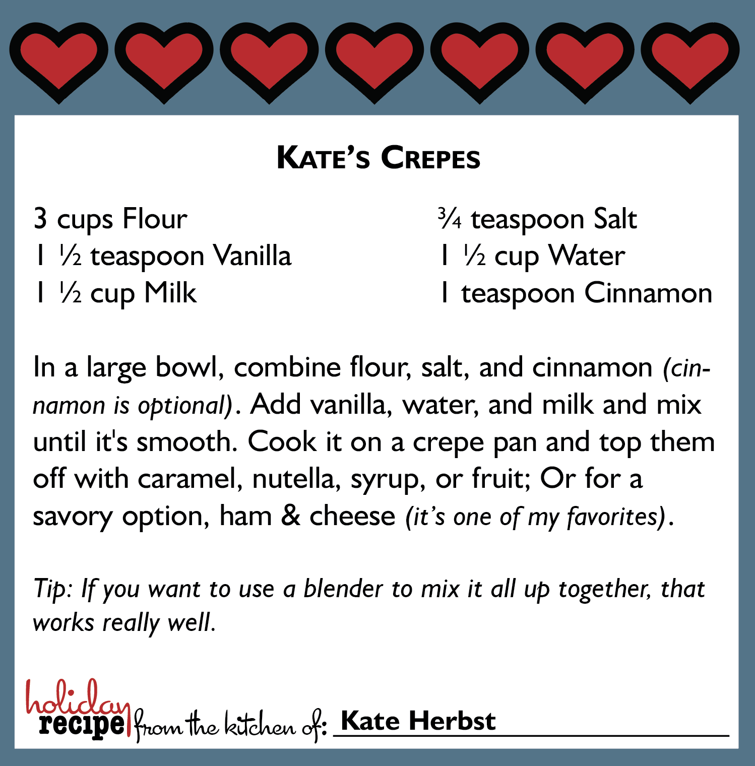 Kate's Crepes