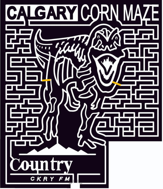 09_AB_SouthCalgary Alberta, Dinosaur, tyrannosaurus rex, logo, 2009, museum