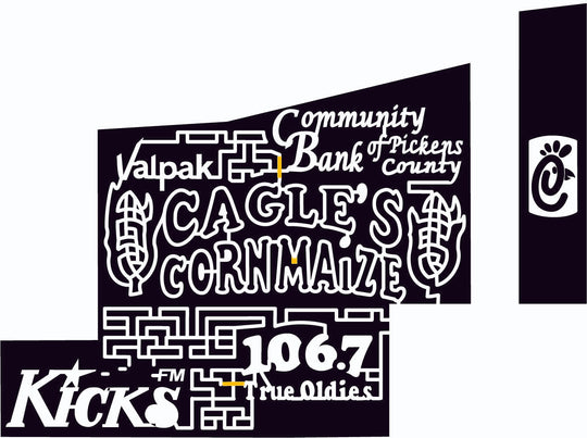 09_GA_Canton Georgia, Chick Fil A, Corn, logo, chickfila, kicks, 106.7 oldies, valpak, 2009