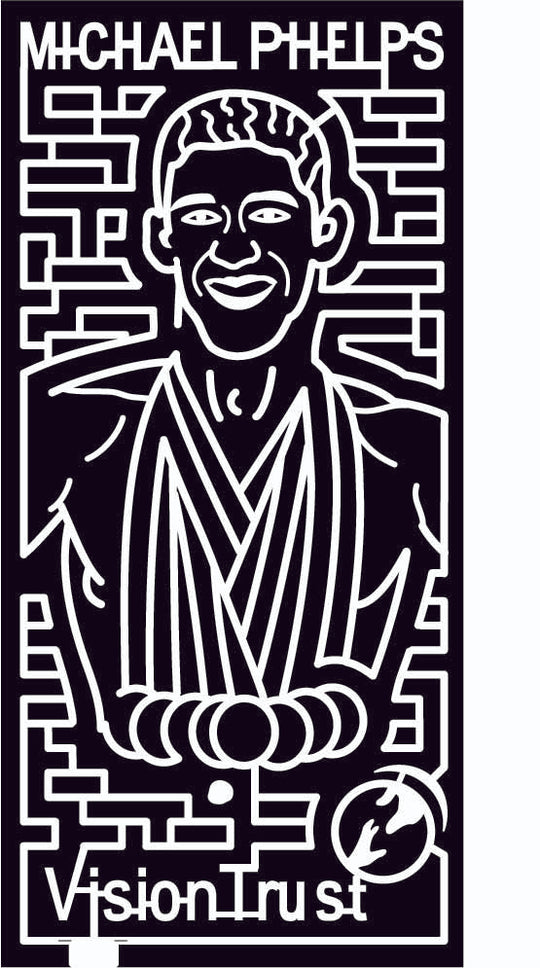 09_MD_Baltimore Maryland, Olympics, Michael Phelps, swimmer, medals, swimming, famous, celebrity, 2009, trust, logo, vision, medal