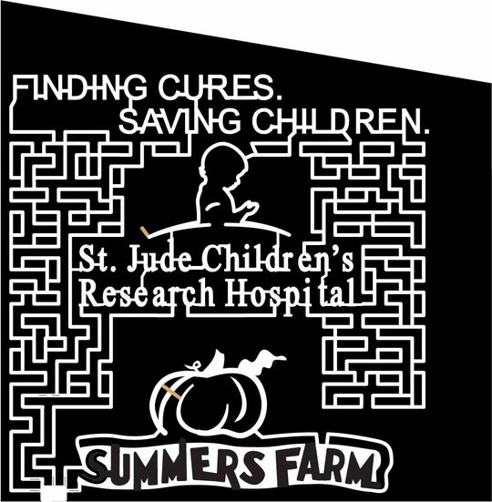 09_MD_Fredrick Maryland, Pumpkin, Child, Kid, Children, st. jude's hospital, charity, logo, sponsor, paths, 2009