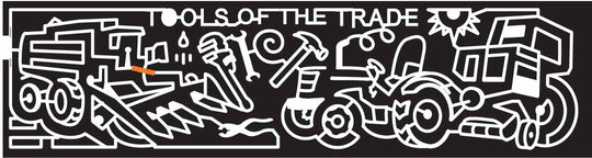 09_NC_Brevard North Carolina, Tractor, combine, Sun, hammer, wrench, 2009