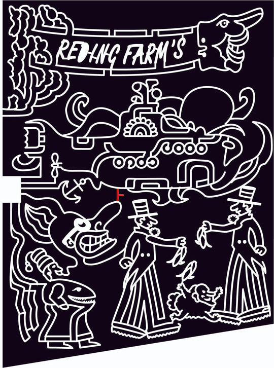 09_OK_Chickasha Oklahoma, submarine, circus, 2009, Clown, beatles,