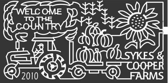 10_FL_Elkton Florida, Tractor, Pumpkin, Sunflower, Corn, Wagon, Farmer, sykes, cooper, Stalk, 2010