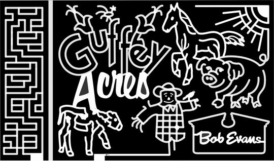 10_IN_Kokomo 2010, Animals, Scarecrow, Horse, Pig, Cow, Corn, Chicken, Sun, cob, paths, Indiana, bob evans,