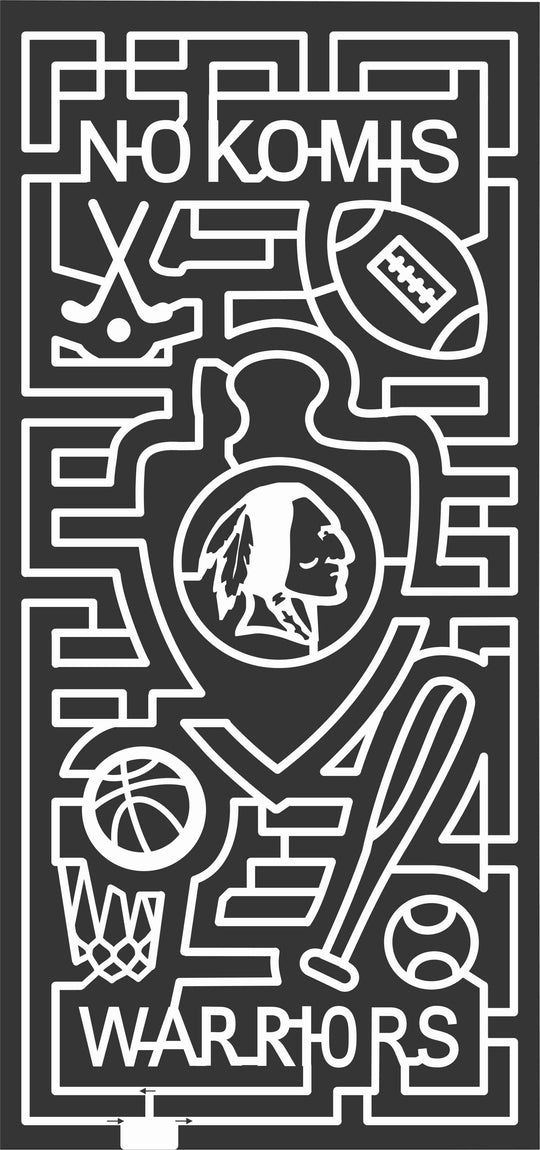 10_ME_Corinna 2010, Sports, Football, Baseball, bat, Ball, Indian, Basketball, Net, Hoop, Warriors, Maine, NoKomis