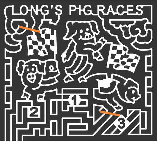 10_MI_Commerce 2010, Pigs, Flag, Race, Animal, Races, Checkered, Hog, Michigan