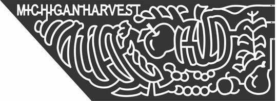 10_MI_Romeo 2010, Harvest, fruit, Apple, Pumpkin, Corn, Cherry, Basket, Stem, Stalk, Pear, Michigan, Vegetables