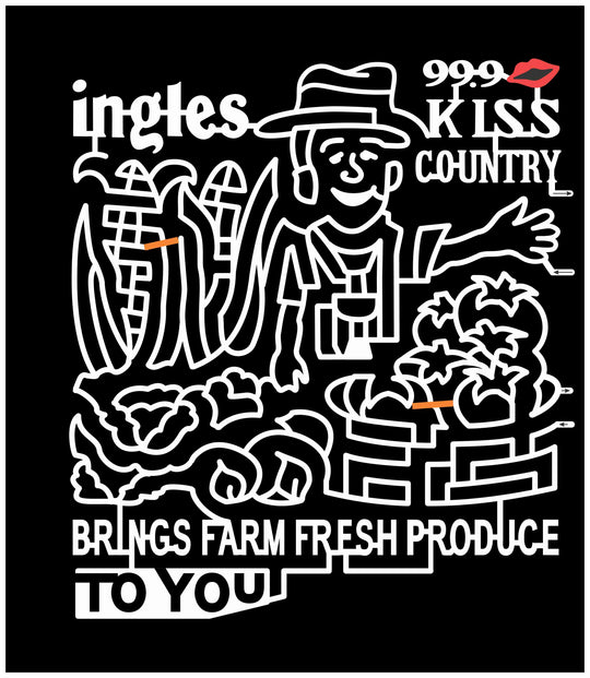10_NC-Clyde Lips, Corn, Leaf, farm, Farmer, Hat, Hand, Tomato, Person, People, 2010, Kiss, Lettuce, Vegetable, Vegetables, Produce, cob, logo, sponsor, ingles