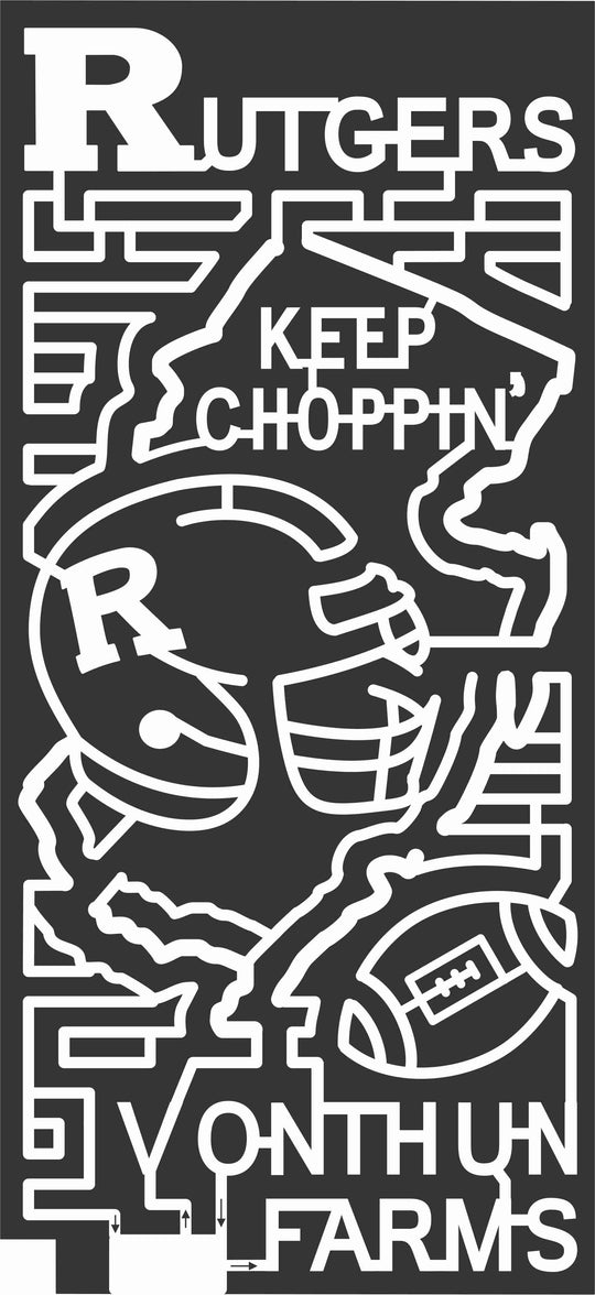 10_NJ_Monmouth 2010, Football, Helmet, Ball, Sports, farms, state, shape, rutgers, New Jersey, Vonthun