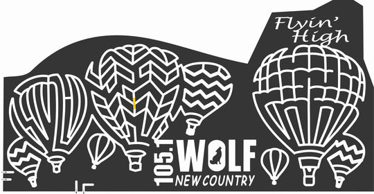 10_NY_Onieda 2010, Air, Balloon, Air Balloon, Flyin' High, Balloons, Wolf, Radio, logo, sponsor, New York