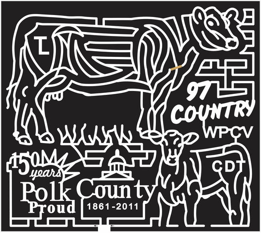 11_FL_Lakeland Florida, Cow, Animal, logo, sponsor, Radio, Grass, 2011.jpg