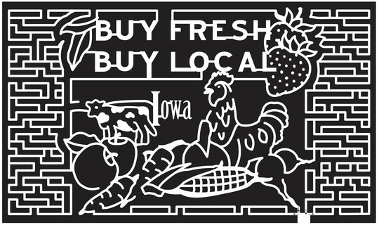 11_IA_Donnellson Iowa, Chicken, Cow, fruit, Food, Strawberry, Corn, cob, Vegetables, fresh, local, 2011, paths.jpg