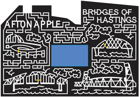 11_MN_Hastings Minnesota, Bridge, Water, Cloud, structure, Bird, 2011.jpg