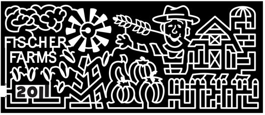 11_MO_Jefferson_City Missouri, Scarecrow, Wheat, Windmill, farm, Fence, Barn, 2011, fischer, cob.jpg