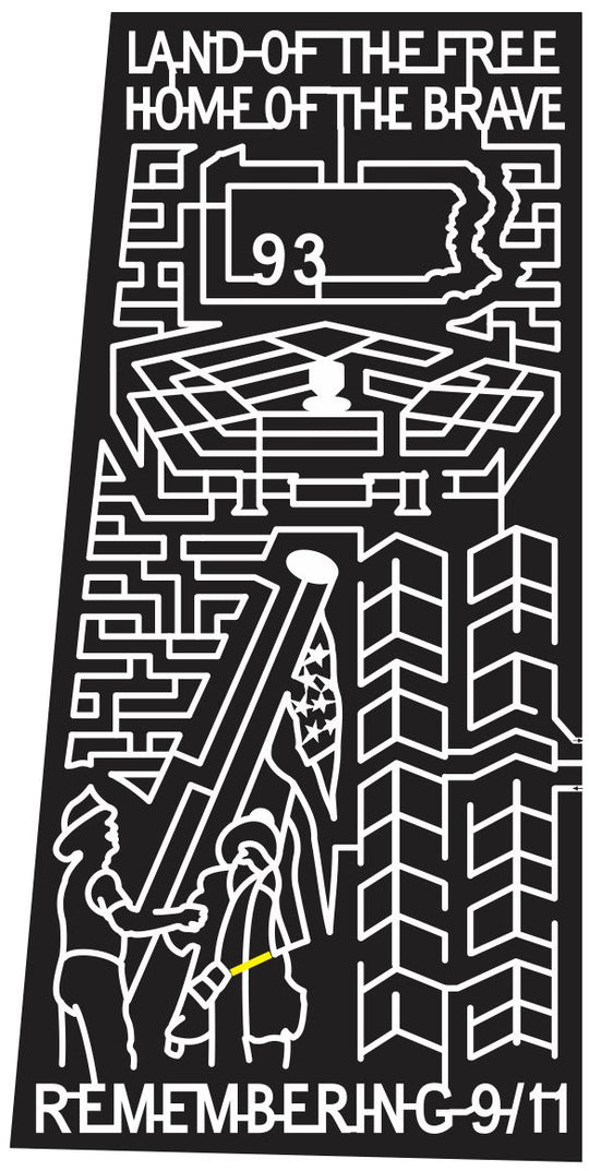 11_TN_Milton Tennessee, state, shape, Flag, Firefighter, Hero, heroes, world trade center, pentagon, Patriotic, structure, 2011.jpg