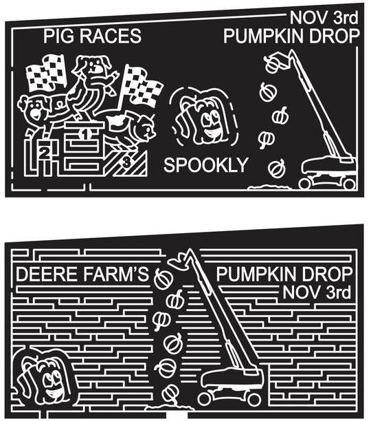 12_IN_Lanesville_2 Indiana, Pumpkin, drop, Crane, Checkered, Flag, spookley, Race, Pig, 2012