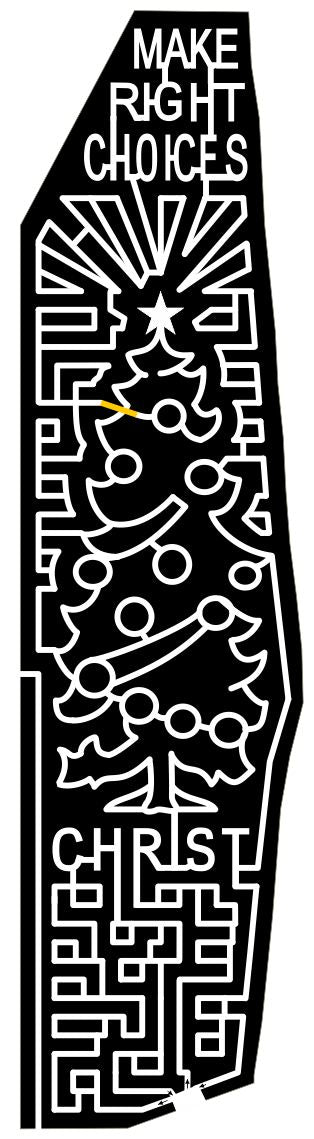 12_MO_Southwest_City Missouri, Christmas, Tree, ornament, star, 2012, right, choices, paths