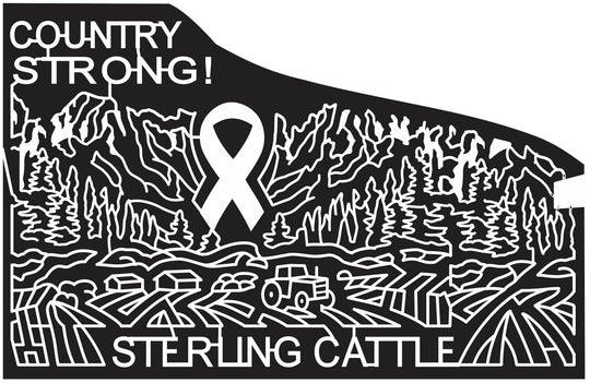 12_MT_Wolf_Creek Montana, Ribbon, Mountain, Field, Tractor, mountains, cattle, sterling, 2012