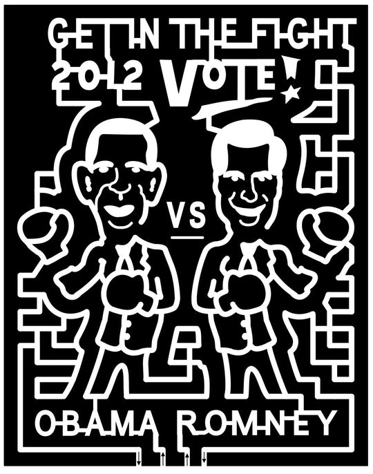 12_NC_Pelham North Carolina, mitt, romney, barack, obama, boxing, boxer, vote, politics, 2012