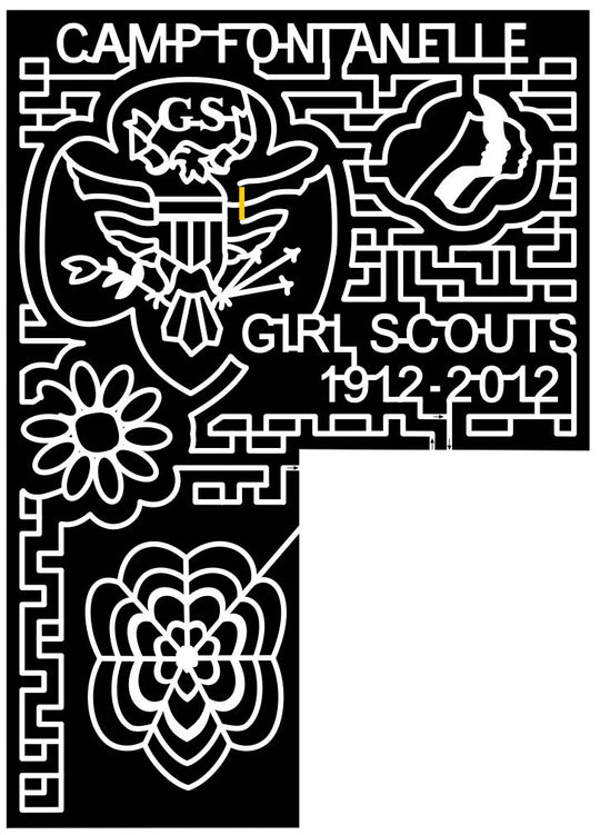 12_NE_Nickerson Nebraska, girl scouts, plant, arrow, scouts, 2012, charity, logo