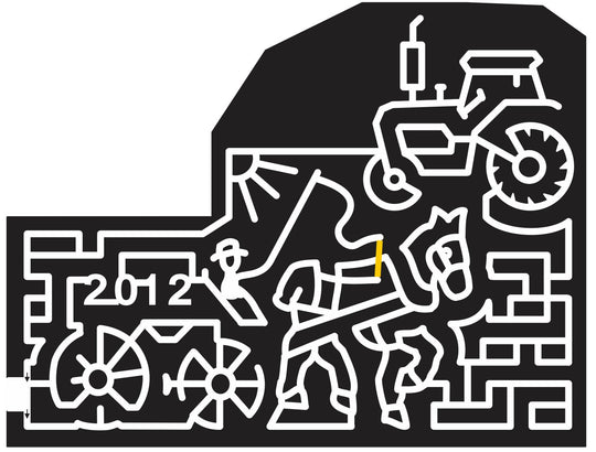 12_NY_Warwick New York, Tractor, carriage, Horse, Sun, wheel, 2012