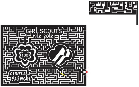 12_OH_Milford_Center Ohio, girl scouts, scouts, organization, plant, logo, 2012, charity, sponsor, radio logo, Radio, paths