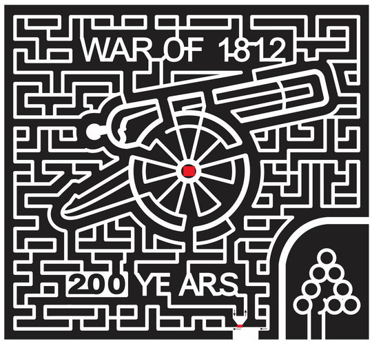 12_OH_Napoleon Ohio, Cannon, war, battle, 2012, Years, Circles, history