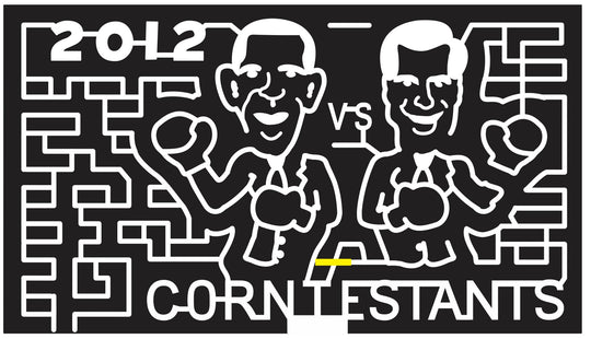 12_OK_Shawnee Oklahoma, boxing, fight, romney, obama, mitt, barack, president, election, box, 2012, corntestants