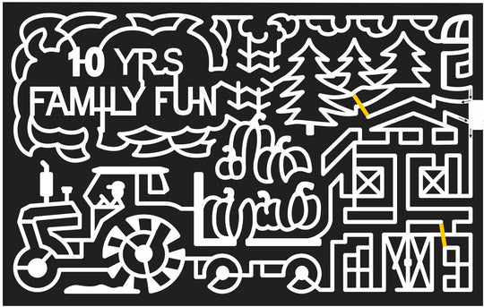 12_PA_Waterford Pennsylvania, Tractor, Wagon, Pumpkin, Barn, Tree, Farmer, 2012, pine