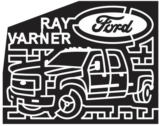 12_TN_Powell Tennessee, Truck, ford, Vehicle, automobile, logo, sponsor, 2012