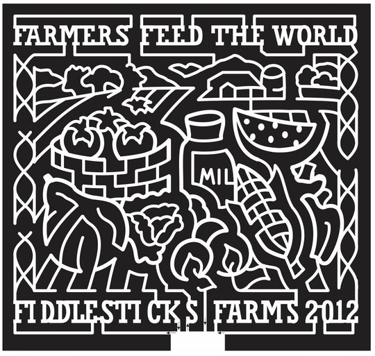 12_TX_Midland Texas, fruit, Vegetables, Basket, bucket, Tomato, Watermelon, Corn, Milk, jug, farm, Food, feed, 2012, fiddlesticks