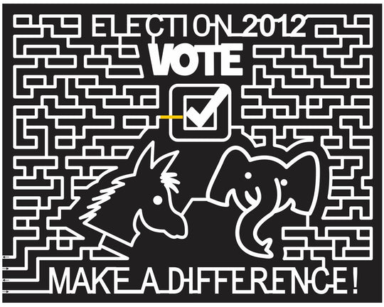 12_TX_Moulton Texas, vote, America, American, republican, democrat, donkey, elephant, election, checkmark, 2012, paths, difference
