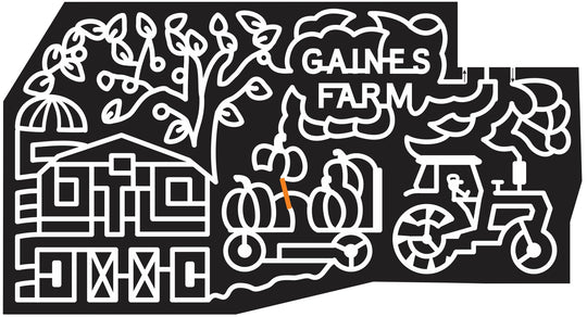 12_VT_Guilford Vermont, Barn, Tree, Leaf, branch, Pumpkin, Wagon, Farmer, Tractor, Leaves, smoke, 2012, gaines