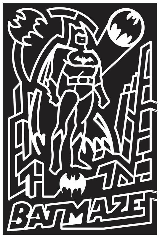 12_WI_Colgate Wisconsin, batman, comic, Hero, heroes, marvel, cartoon, famous, celebrity, 2012, batmaze