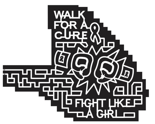 12_WV_Milton West Virginia, Ribbon, fight, boxing, cure, gloves, charity, sponsor, 2012