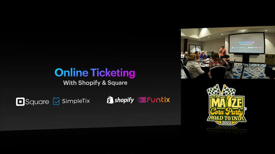 Online Ticketing with Shopify or Square