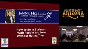 Janna Hoiberg Family Business Working with People You Love With
