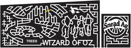 14_AL_Boaz 2014 Alabama Wizard of Oz movie character film stalk corn brick road emerald city witch snead ag logo sponsor.JPG
