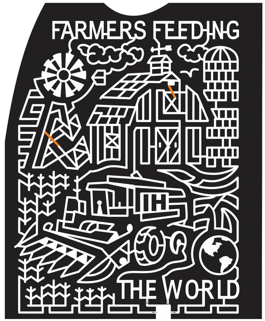 14_MD_Loveville 2014 Maryland farmers feeding combine corn stalk silo windmill barn world globe farm.JPG