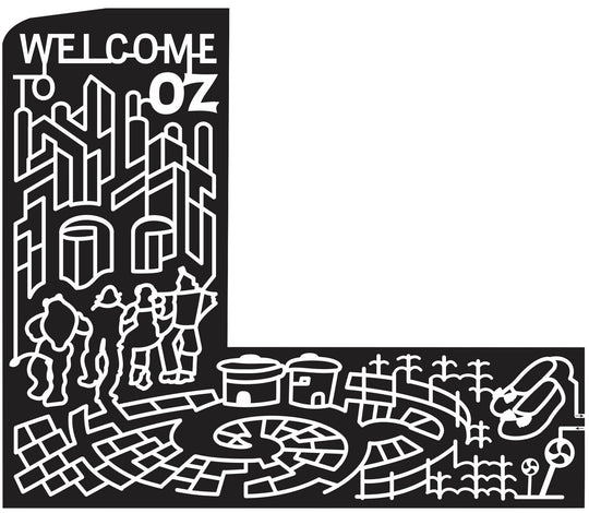 14_MI_New_Era 2014 Michigan wizard of oz emererald city yellow brick road shoes ruby slippers lollipop film movie.JPG