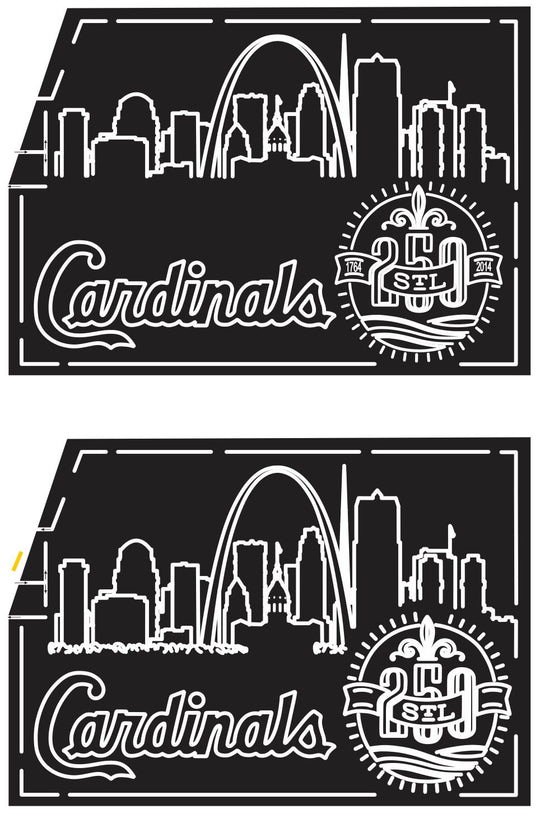 14_MO_Sikeston_2 2014 cardinals st louis arch city buildings seal 250 years logo sports baseball.JPG