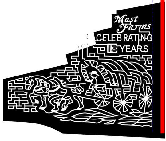 14_PA_Morgantown 2014 Pennsylvania covered wagon horse.JPG