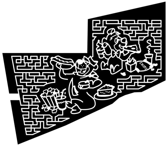 14_SD_Sioux_Falls 2014 South Dakota yogi bear cartoon pizza food soda chips pie cake popcorn hotdog eating famou celebrity.JPG