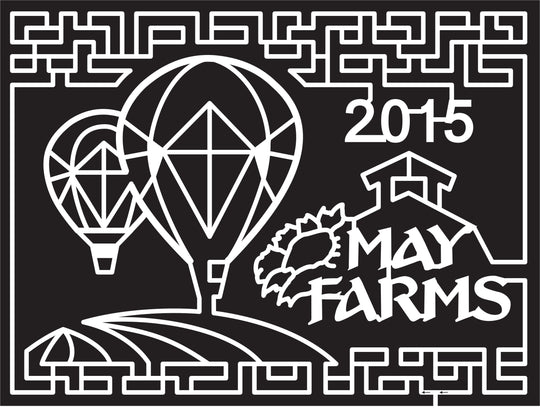 15_CO_Byers 2015, Colorado, Byers, Hot Air Balloon, Balloons, May Farms, Barn, Sunflower, Hill