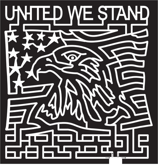 15_IA_Long Grove, 2015, Iowa, Long Grove, Eagle, Flag, United We Stand, Stars and Stripes, USA, American Pride