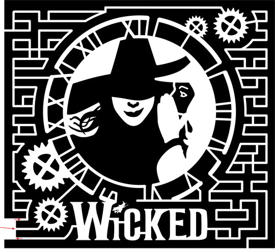 15_IL_Godfrey, 2015, Illinois, Godfrey, Wicked, Broadway, Play, Gear, Gears, witch, face, person, clock