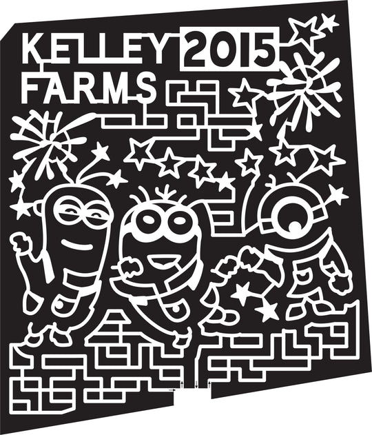 15_KY_Lexington, 2015, Kentucky, Lexington, Kelly Farms,  Fireworks, star, stars, Minions, KY, party