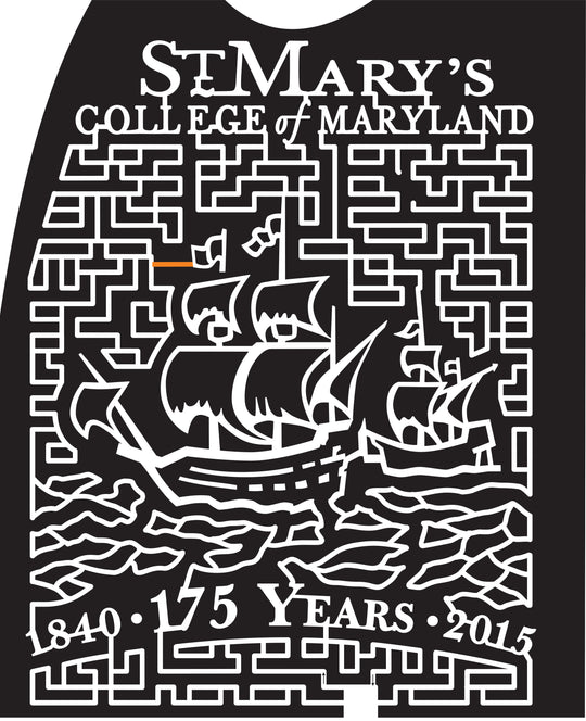 15_MD_Loveville 2015, Maryland, Loveville, St. Mary's, College, 175 years, Ocean, Boat, Boats, Ship, Ships, Sail, Sails, Mast, Masts, Seafaring, Waves, Flag