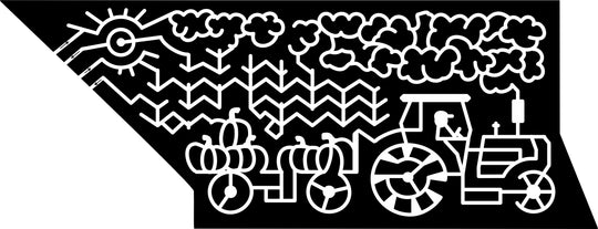 15_NC_Chadbourn 2015, North Carolina, Chadbourn, Sun, Clouds, Corn, Corn stalks, Pumpkin, Pumpkins, Tractor, Trailor